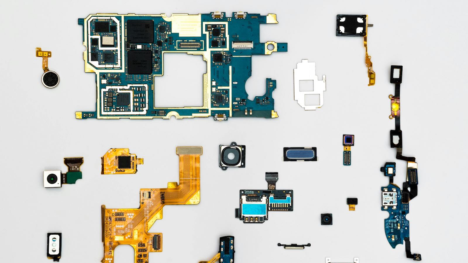 Blue and Yellow Phone Modules