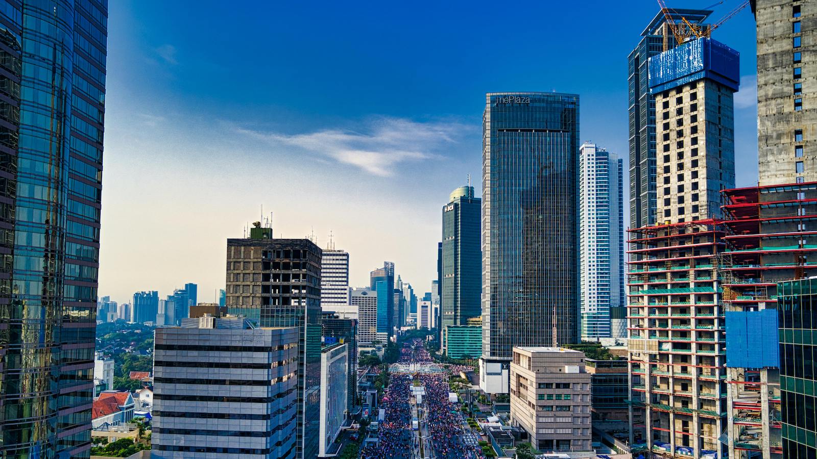 Aerial View of Cityscape