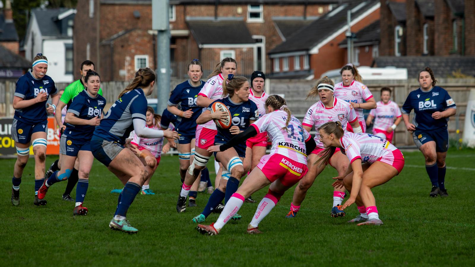 Rugby Players in Match