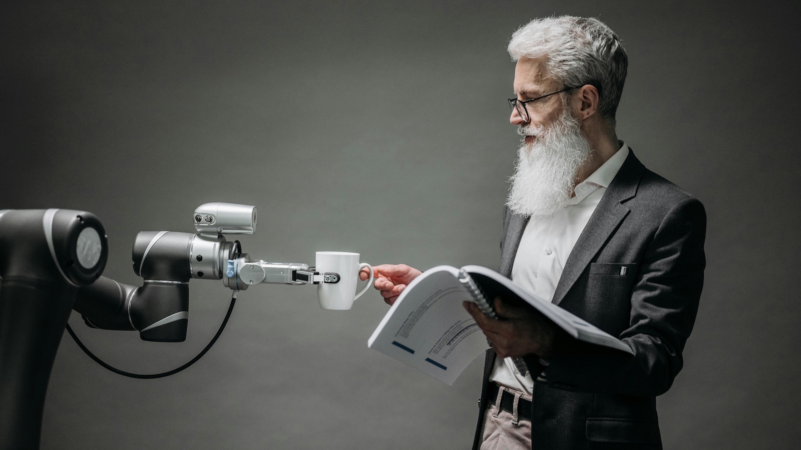 A Scientist Testing a Device