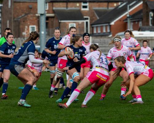 Rugby Players in Match