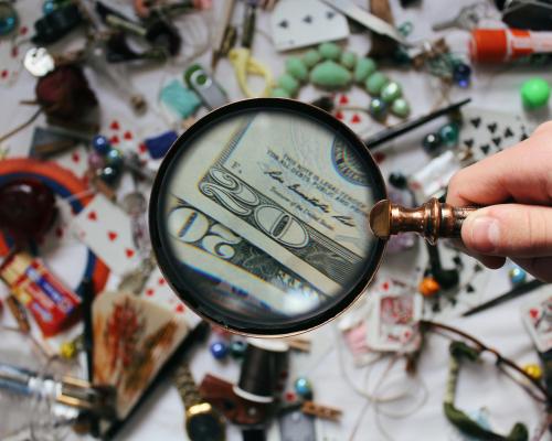 Close-up Photography of Magnifying Glass